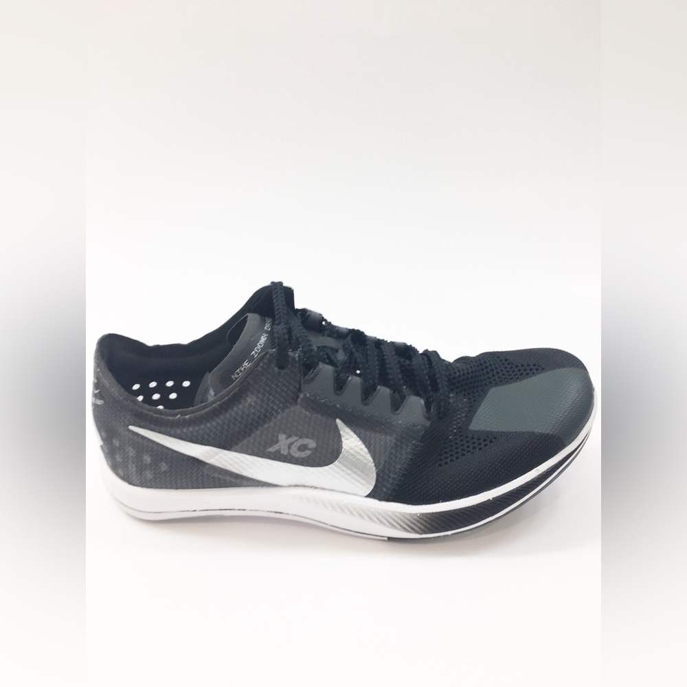 Nike Zoom Dragonfly XC Cross Country No Spikes Black Silver 6.5 (1AO)
